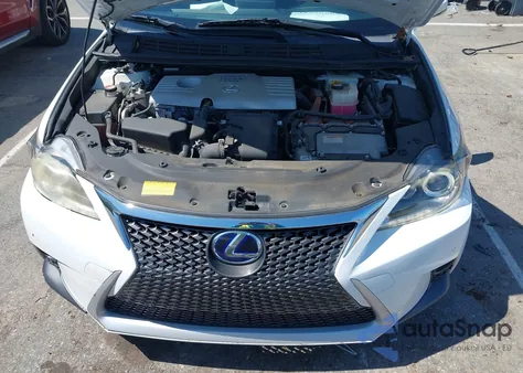 2014 Lexus Ct 200H из США, поврежденный, VIN JTHKD5BH4E2194507